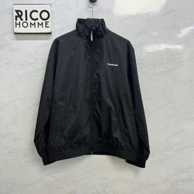 발렌시A가 백 로고 윈드브레이커 자켓 (1:1 HIGH PREMIUM)