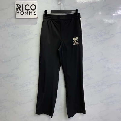 루이B통 자수 테크니컬 트랙 팬츠 (PREMIUM)