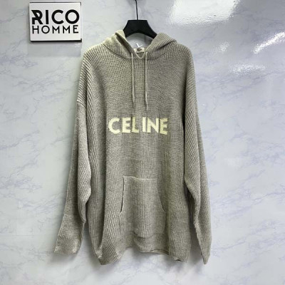 CEL*NE 리브드 울 후드 스웨터 (1:1 HIGH PREMIUM)