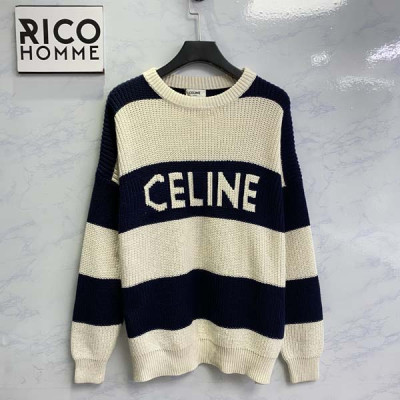 CEL*NE 드롭 숄더 스트라이프 스웨터 니트 (1:1 HIGH PREMIUM)