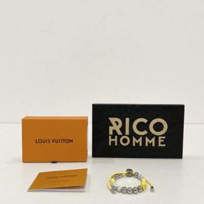 루이B통 MONOGRAM BEADS 옐로우원석 팔찌