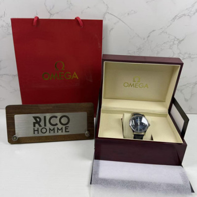 OM*GA 드 빌 아워 비전 청판 레더스트랩 41mm 1:1 최상급 (싱크 98.9%)