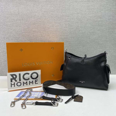 루이B통 램스킨 캐리올 카고 PM 핸드백