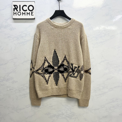 루이B통 LV 인따르시아 플라워 울 니트 스웨터 (1:1 HIGH PREMIUM)