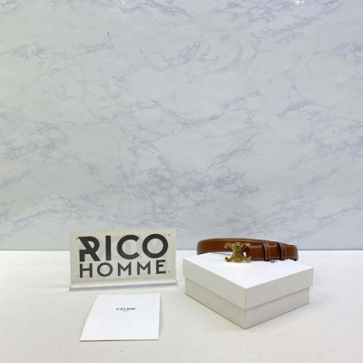 CEL*NE 카프스킨 트리옴페 레이디 개선문 벨트 (3color)