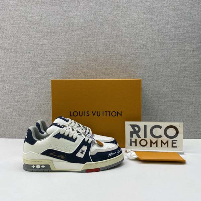 루이B통 트레이너 스니커즈 네이비