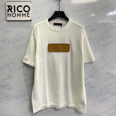 루이B통 VVN 패치 니트 반팔 티셔츠 (PREMIUM)