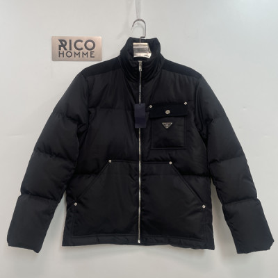 프RA다 리나일론 패치워크 리나일론 다운 자켓 (1:1 HIGH PREMIUM)