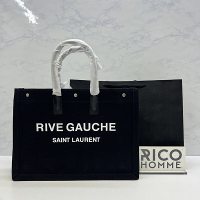 세인T로랑 RIVE GAUCHE 가로 토트백 (5color)