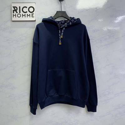 루이B통 모노그램 드로스트링 후드 티셔츠 (1:1 HIGH PREMIUM)