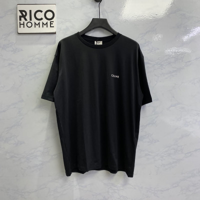 CELI*N 스크린 프린트 레터링 반팔 티셔츠 (PREMIUM)