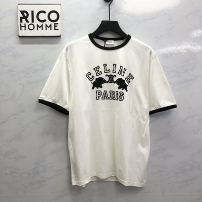 CEL*NE 엘리펀트 PARIS 플로킹 반팔 티셔츠 (1:1 HIGH PREMIUM)