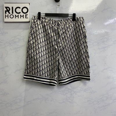 D올 오블리크 하와이안 반팔셔츠 & 반바지 세트 (PREMIUM)