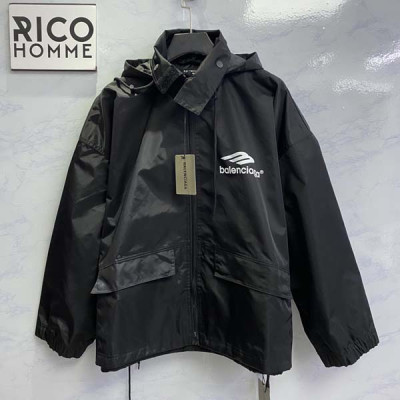 발렌시A가 3B 아이콘 플라티드 후드 자켓 (1:1 HIGH PREMIUM)