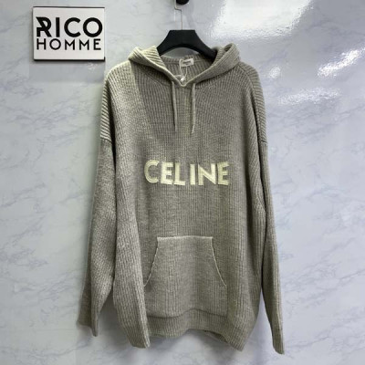 CEL*NE 리브드 울 후드 스웨터 (1:1 HIGH PREMIUM)