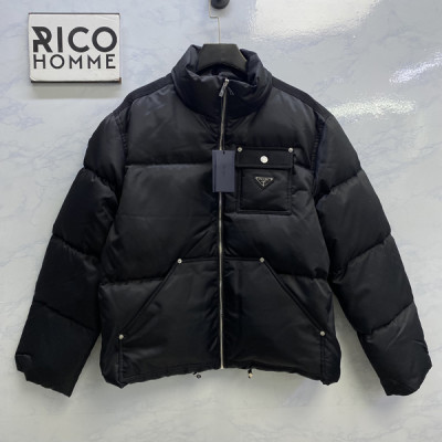 프RA다 리나일론 패치워크 리나일론 다운 자켓 (1:1 HIGH PREMIUM)