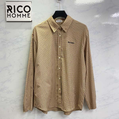 미*미* 스트레이트 브라운 셔츠 (PREMIUM)