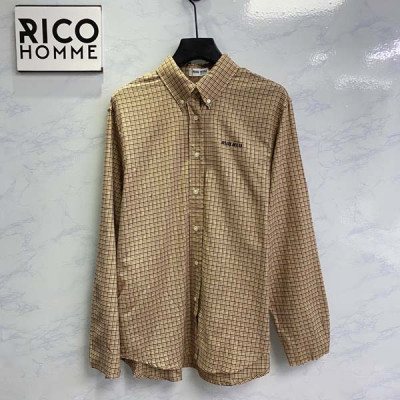 미*미* 스트레이트 브라운 셔츠 (PREMIUM)