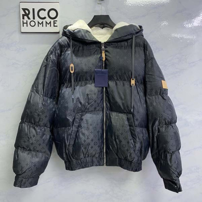 루이B통 LV 스키 톤온톤 모노그램 다운 자켓 (1:1 HIGH PREMIUM)