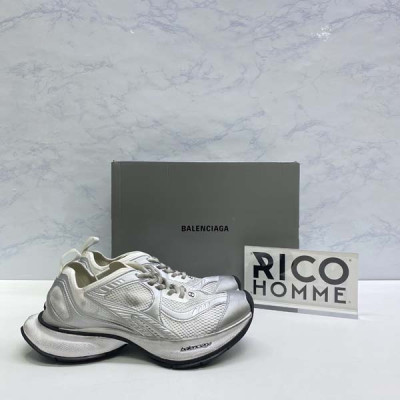 발렌시A가 서킷 스니커즈 화이트/실버