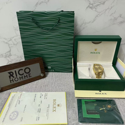 롤*스 데이데이트 인덱스 금통 36mm 1:1 최상급 (싱크 99.8%)