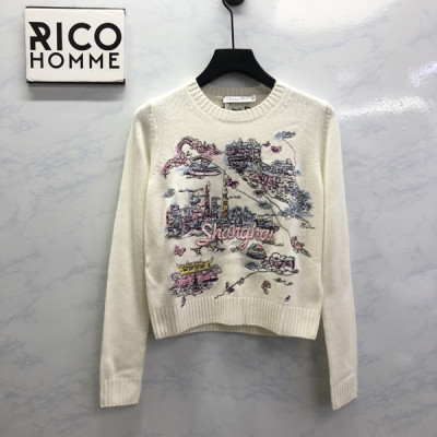 D올 우먼 수비니어 모티브 니트 스웨터 (1:1 HIGH PREMIUM)