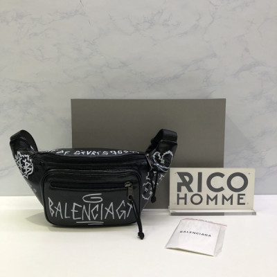 발렌시A가 최상급 소가죽 힙색 (B type)