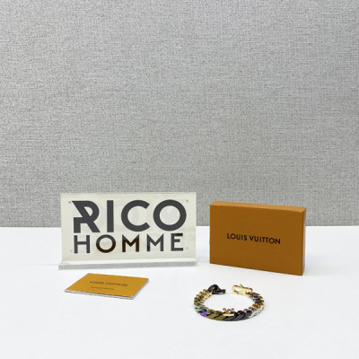 루이B통 체인링크스 패치 팔찌