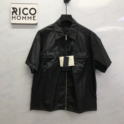 프RA다 리나일론 셔츠 반팔 자켓 (PREMIUM)