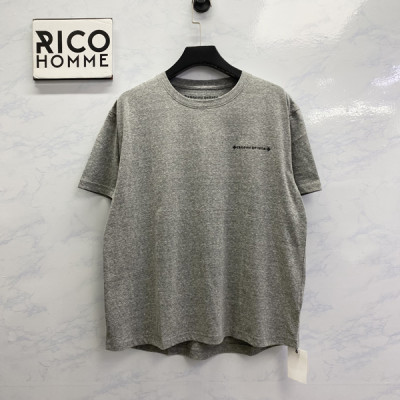 크롬HA츠 플로랄 크로스 대거 반팔 티셔츠 (1:1 HIGH PREMIUM)