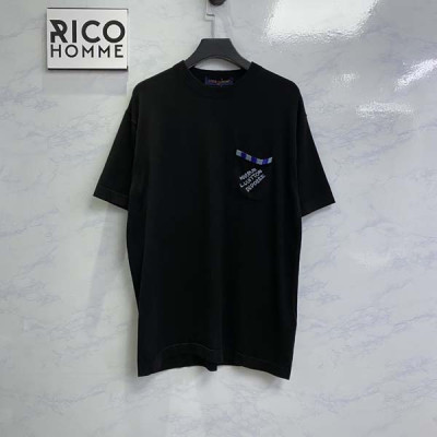 루이B통 엠벨리시드 비즈 반팔 티셔츠 (1:1 HIGH PREMIUM)