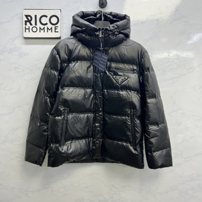 프RA다 빅 트라이앵글 유광 다운 패딩 (PREMIUM)