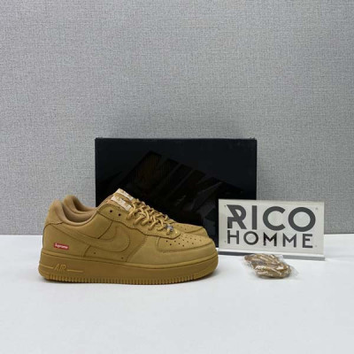 N*KE X 슈프림 에어포스1 로우 브라운 (PREMIUM)