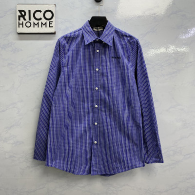 남녀공용 미*미* 블루 체크 셔츠 (1:1 HIGH PREMIUM)