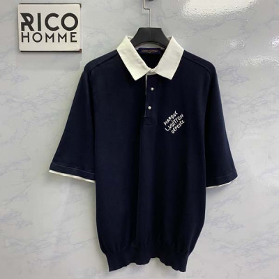 루이B통 블렌드 진주 폴로 반팔 티셔츠 (PREMIUM)