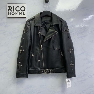 크롬HA츠 크로스 소가죽 자켓 (PREMIUM)