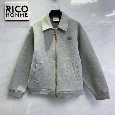 미*미* 웰트 저지 블루종 자켓 (PREMIUM)