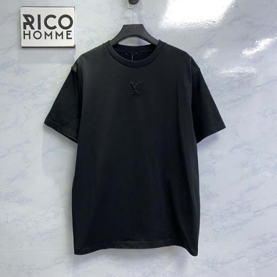 루이B통 엠보싱 LV 반팔 티셔츠 (1:1 HIGH PREMIUM)