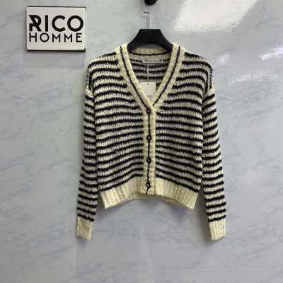 D올 우먼 화이트 & 네이비 마리니에르 가디건 (1:1 HIGH PREMIUM)