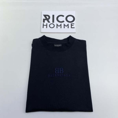 발렌시A가 클래식 더블B 반팔 티셔츠 (1:1 HIGH PREMIUM)