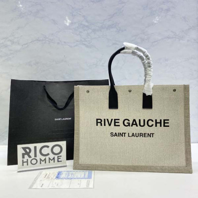 세인T로랑 RIVE GAUCHE 가로 토트백 (5color)