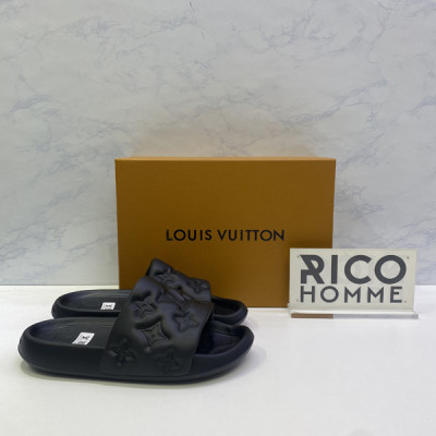 루이B통 엠보싱 워터프런트 뮬 (2color)