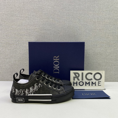 D올 오블리크 B23 로우탑 스니커즈 (블랙)