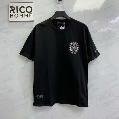 크롬HA츠 홀스슈 크로스 반팔 티셔츠 (PREMIUM)