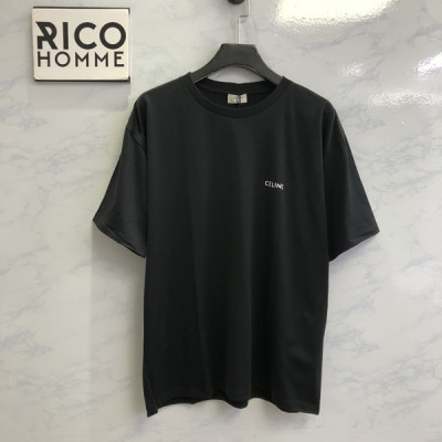 CELI*N 스크린 프린트 레터링 반팔 티셔츠 (PREMIUM)