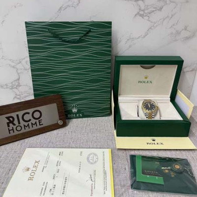 롤*스 데이저스트 흑판 텐포 41mm 쥬빌레 콤비 1:1 최상급 (싱크 99.8%)