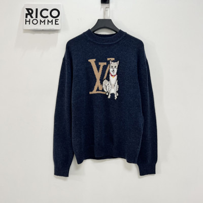 루이B통 LV 인타르시아 강아지 니트 스웨터 (1:1 HIGH PREMIUM)