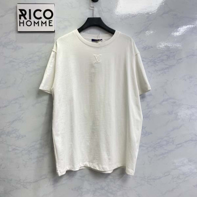 루이B통 엠보싱 LV 반팔 티셔츠 (1:1 HIGH PREMIUM)