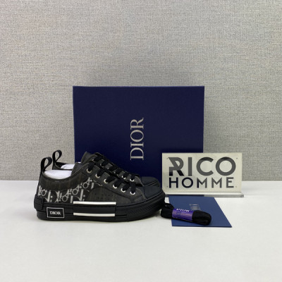 D올 오블리크 B23 로우탑 스니커즈 (블랙)