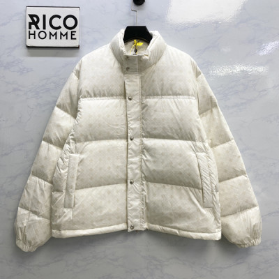 크롬HA츠 자카드 푸퍼 다운 패딩 (PREMIUM)